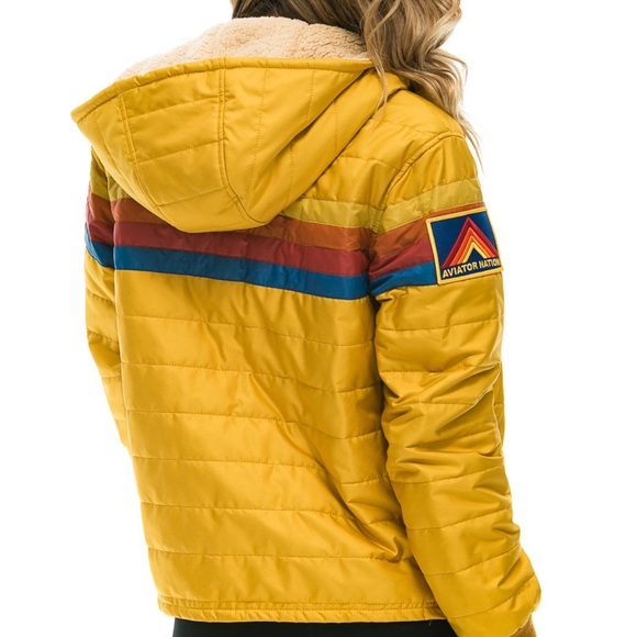Rare Aviator Nation Trekker Puffer unisex jacket - Picture 2 of 10
